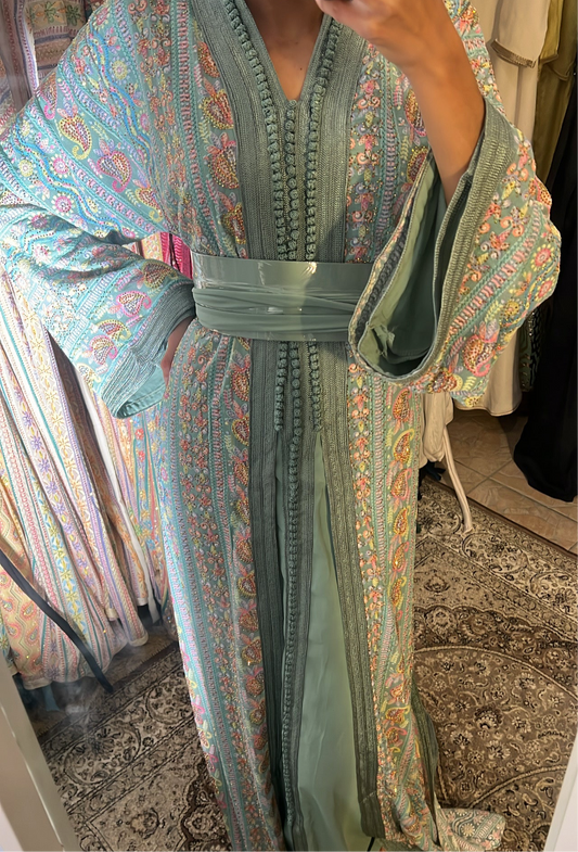 Tekcheta sari pistache