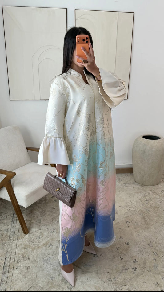 ABAYA FLEURIE