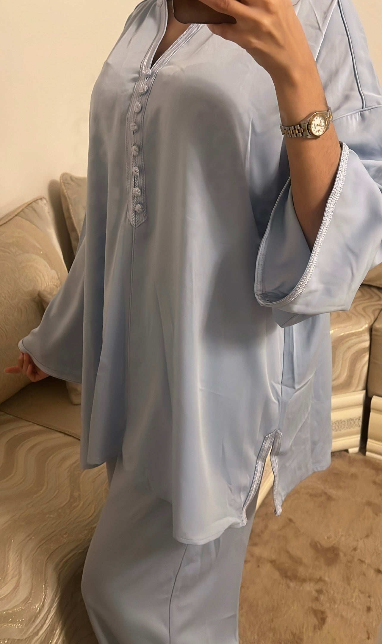 Ensemble sfifa bleu ciel