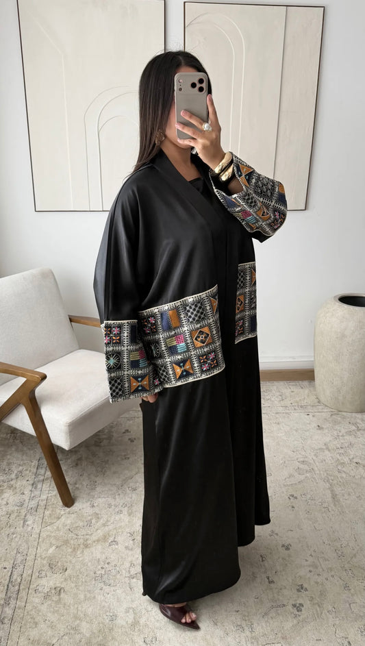 ABAYA KIMONO MOTIFS BERBÈRE
