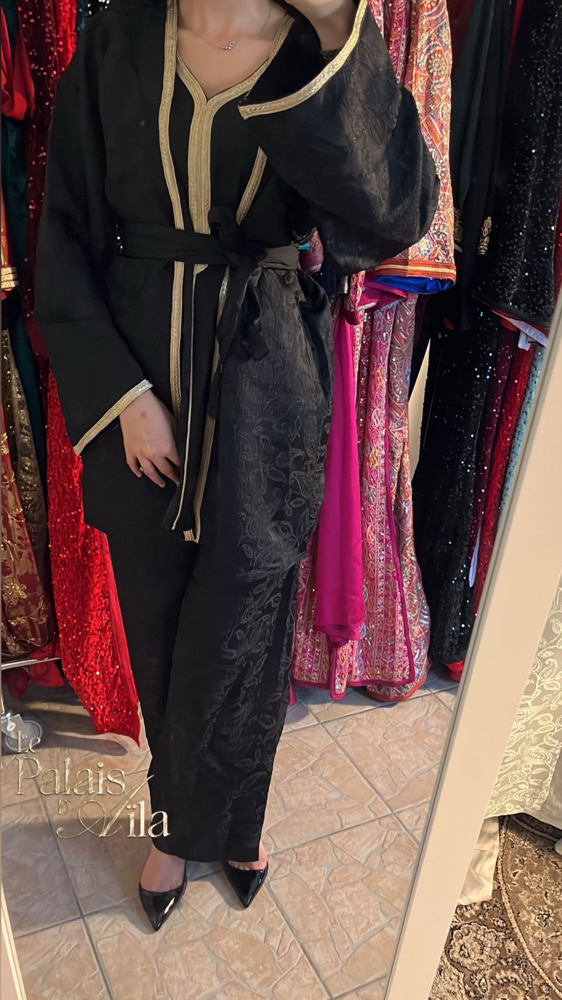 ENSEMBLE 3 PIÈCES NOIR