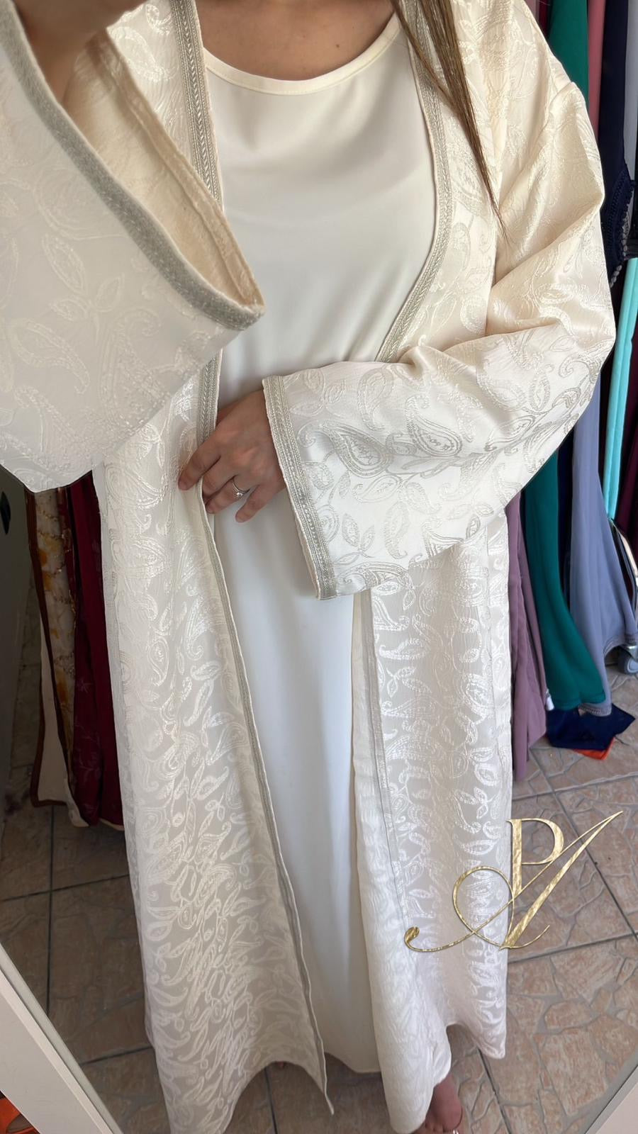 ABAYA KIMONO CRÈME