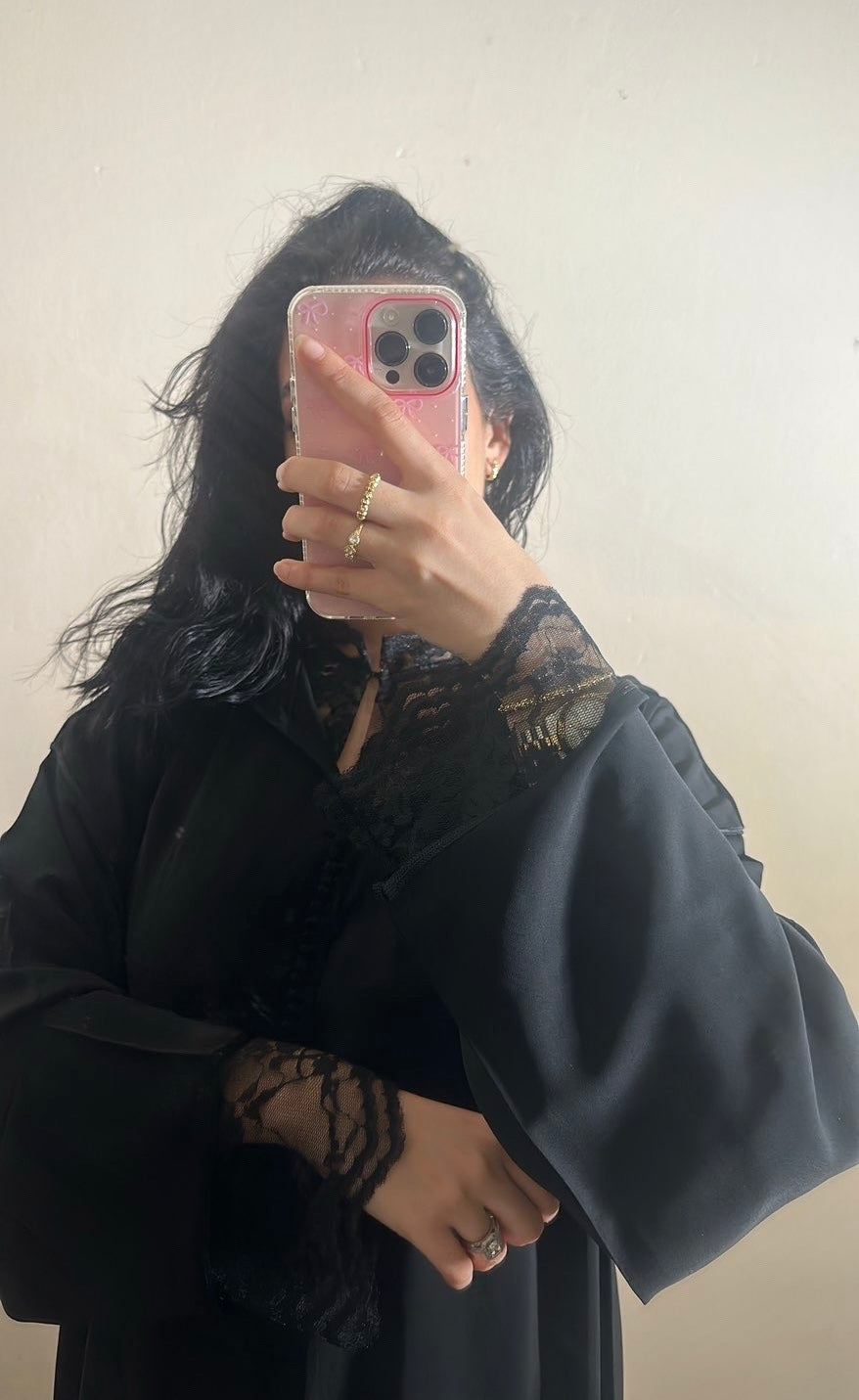JELLABA 2 PIÈCES DENTELLE
