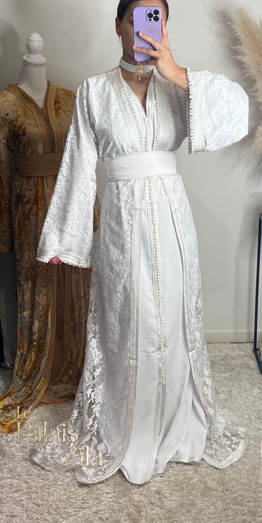 TEKCHETA DENTELLE BLANCHE