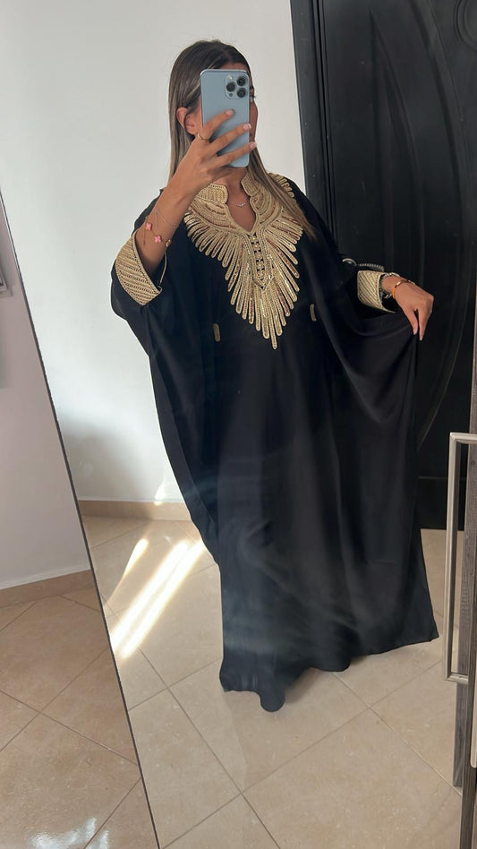 Abaya dubai noir
