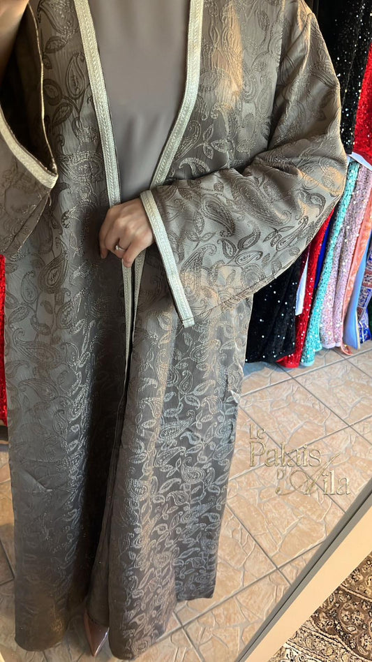 ABAYA KIMONO TAUPE