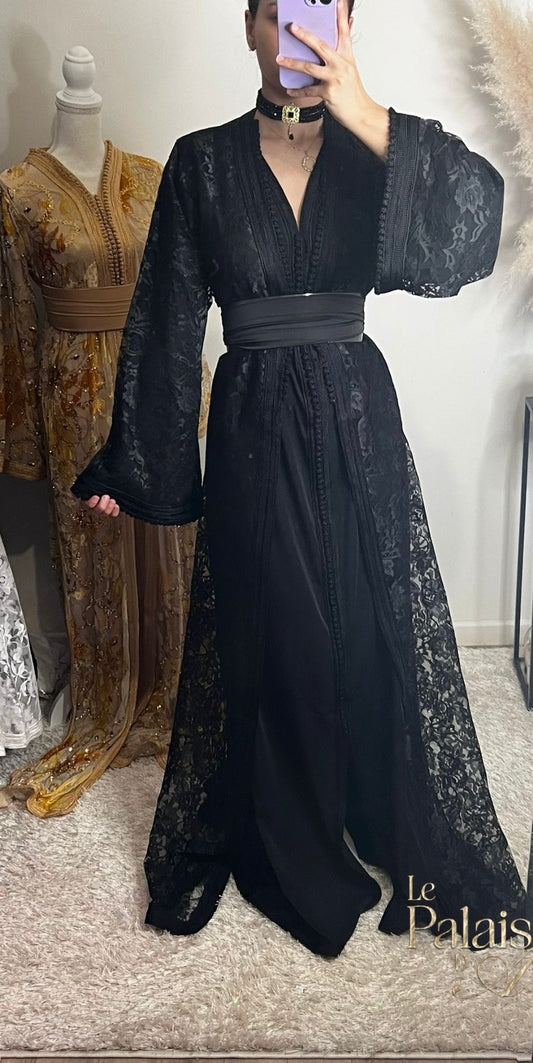 TEKCHETA DENTELLE NOIR