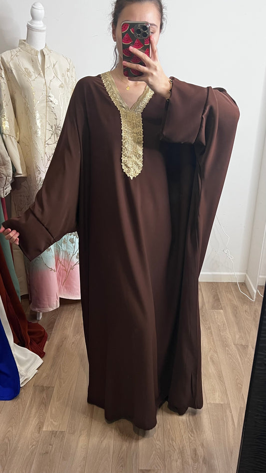 ABAYA MOTIF DORÉ
