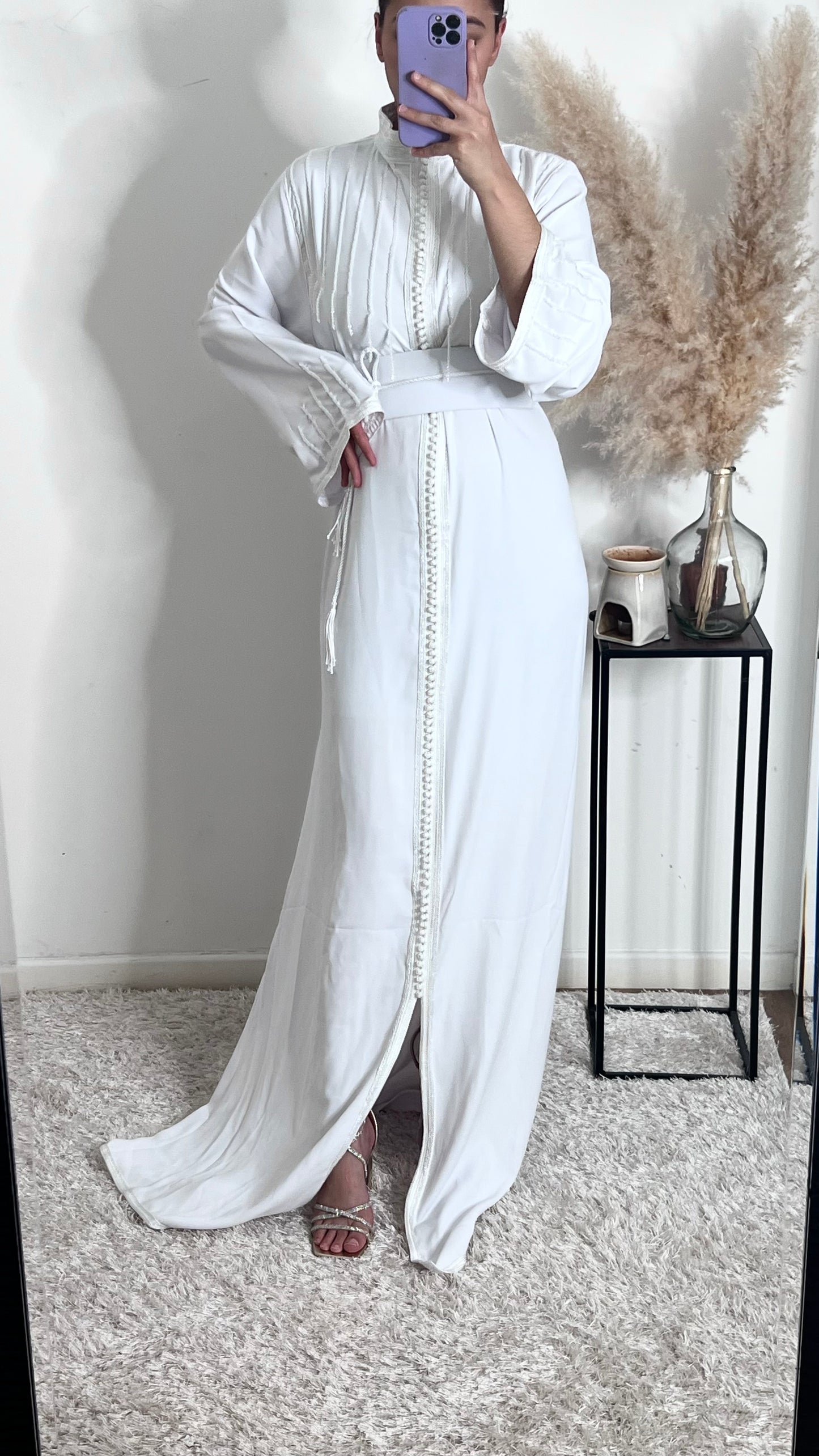 CAFTAN BLANC FIANCAILLES
