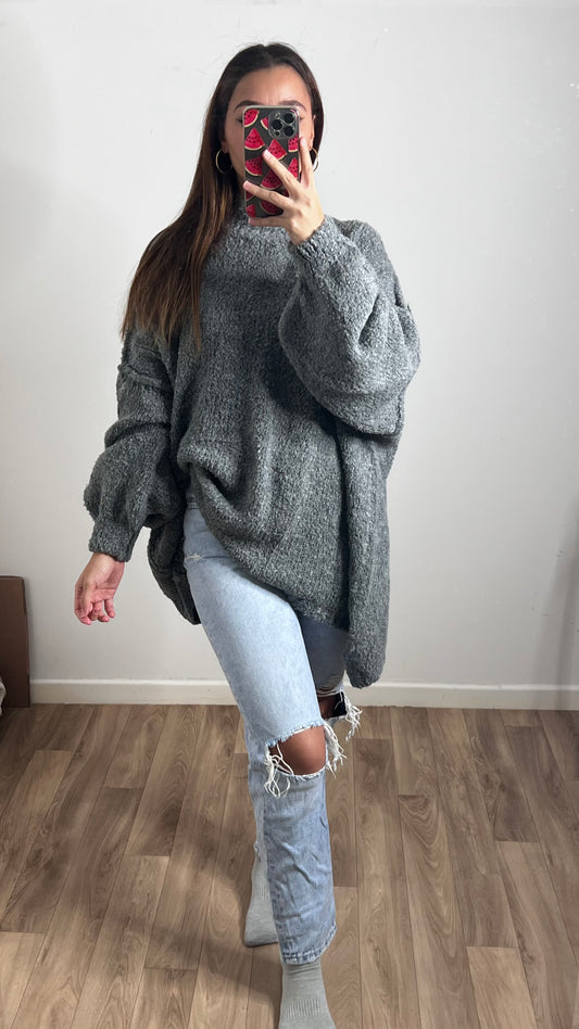 PULL LONG EN MAILLE
