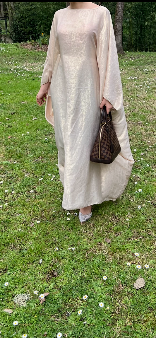 Abaya satinée