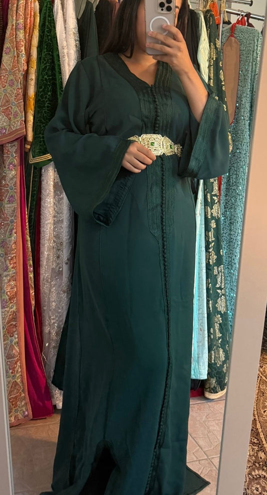 CAFTAN SIMPLE VERT