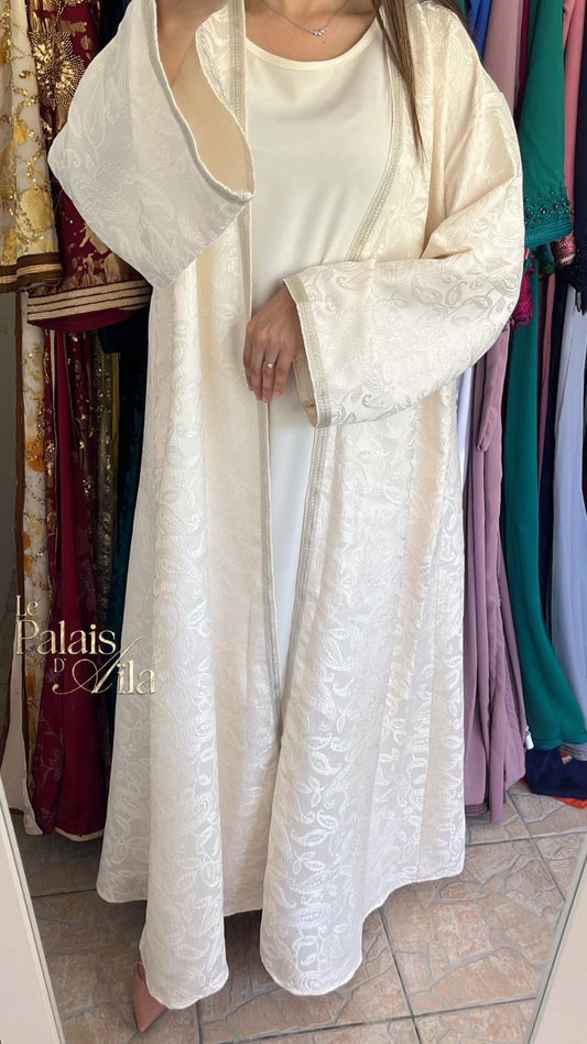 ABAYA KIMONO CRÈME