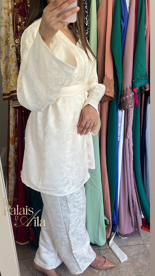 ENSEMBLE 3 PIÈCES CRÈME