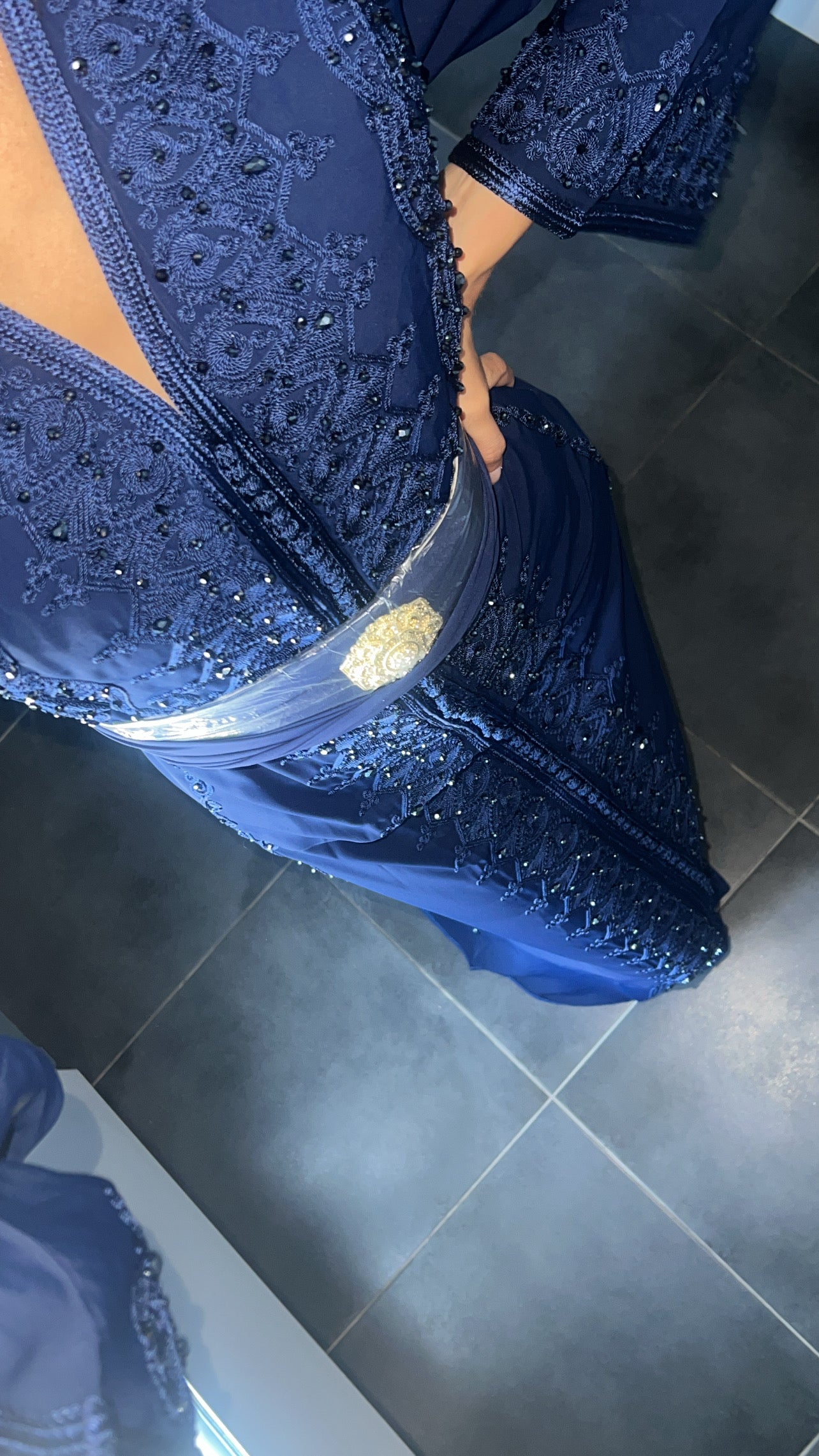 Caftan perlés