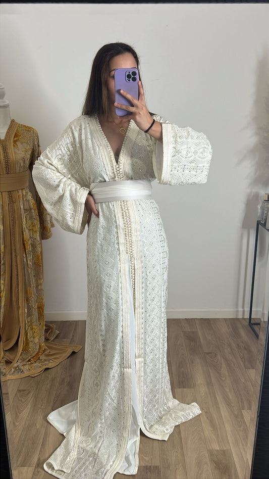 TEKCHETA SARI BLANCHE